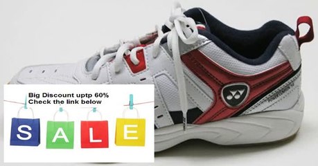 Best Rating Yonex SHB-58 Badminton Shoes-silver/red Review