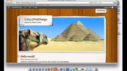 How to install Wordpress theme