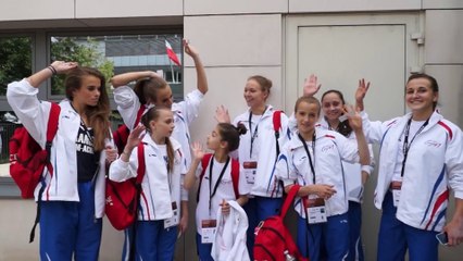 Gym Acro Coulisses CDM2014 "L'entraînement avant la tempête!"