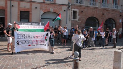 Toulouse Rassemblement Palestine 27 juin 2014