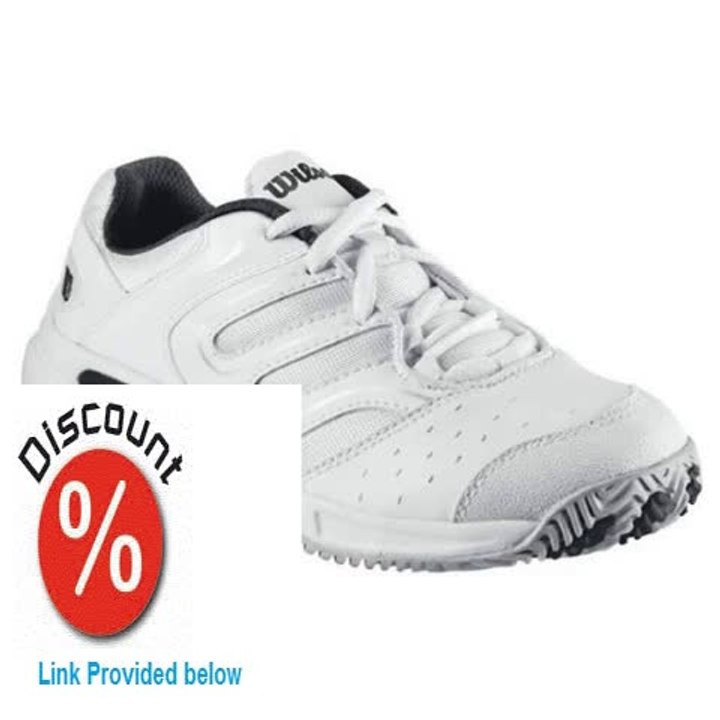 Clearance Sales! Wilson Junior`s Tour Construkt Tennis Shoes 11 White Review