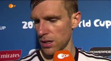 FIFA WM 2014 - Per Mertesacker im ZDF-Interview nach dem Algerien-Spiel (30.06.2014)