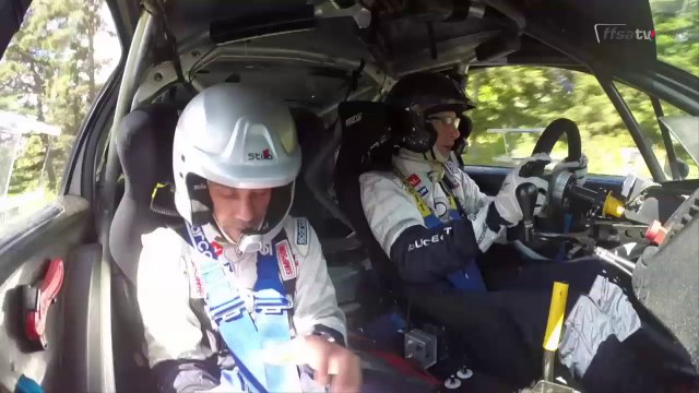 Eric Camilli en caméra embarquée au Rallye d'Antibes