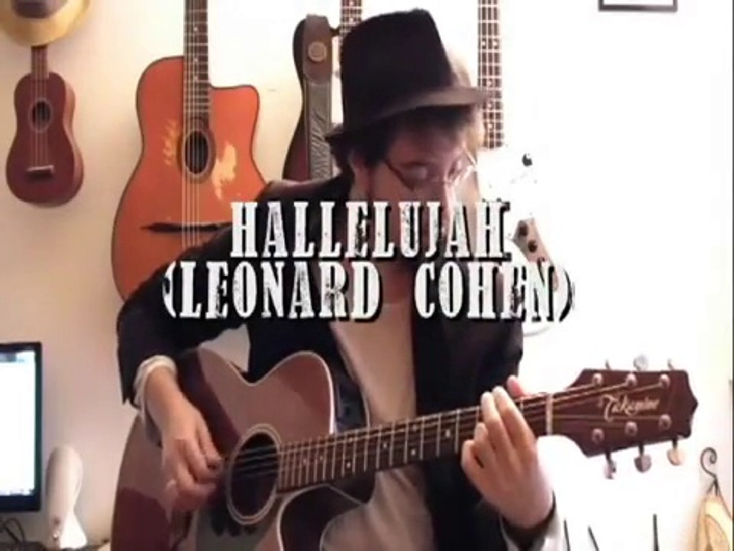 Hallelujah (Leonard Cohen) - Tuto guitare - Vidéo Dailymotion