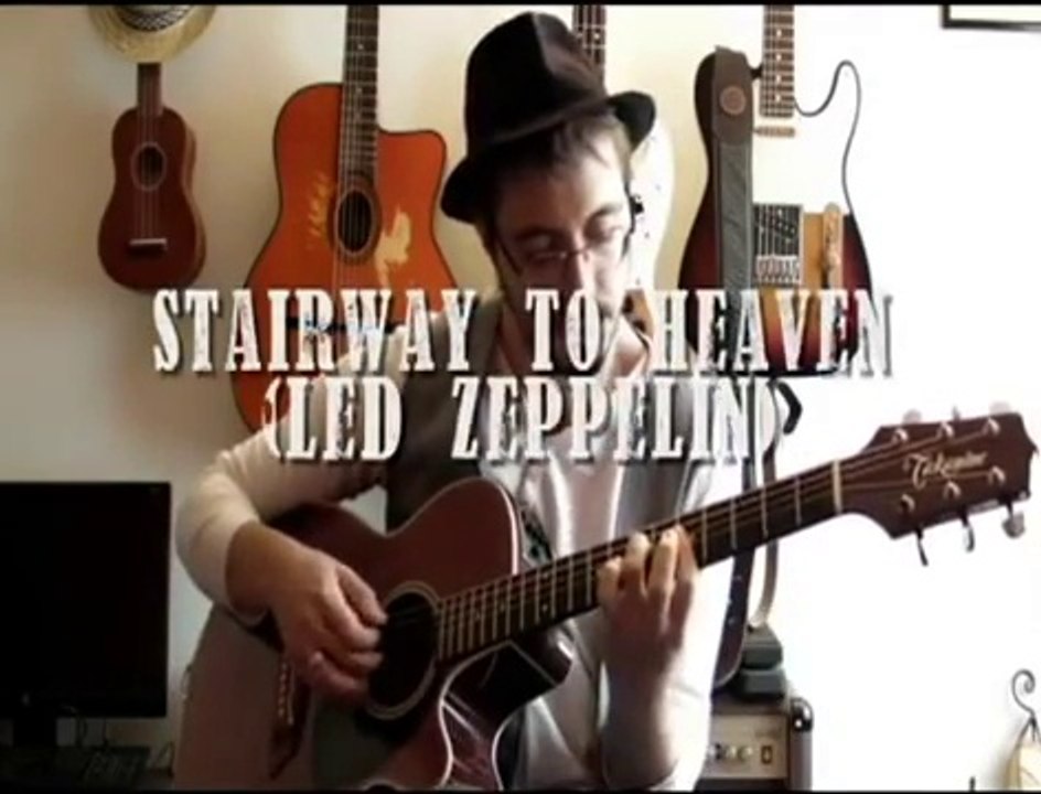Stairway to Heaven (Led Zeppelin) Part 1/4 - Tuto guitare + TABS