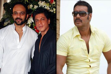 Rohit Shetty keeps Ajay waiting for SRK