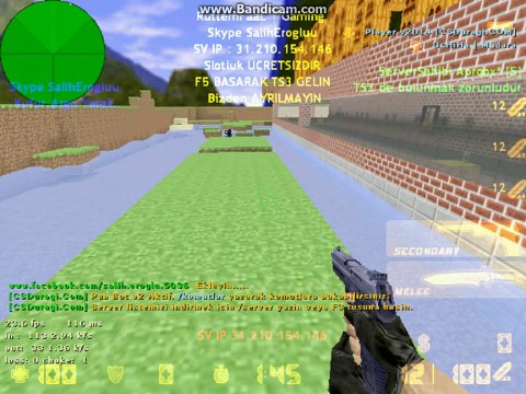 Counter Strike Deathrun Minecraft ben Aleyna Başak ile :) :)