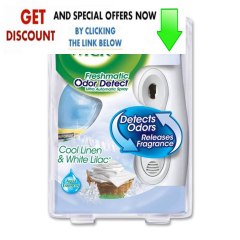 Best Deals Air Wick Freshmatic Ultra Automatic Spray Starter Kit Cool Linen and White Lilac 6.17 Ounce Review