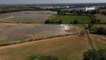 Le plus grand parc agri-solaire de Languedoc-Roussillon vu par drone