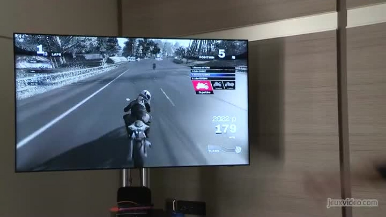 Reportage : IDEF 2014 : Un jeu de moto complètement barré