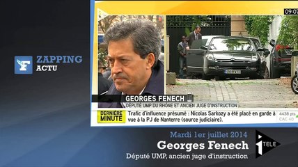 Garde à vue de Sarkozy :l'UMP s'interroge [01.07.2014]