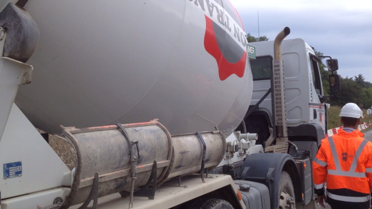 Viaduc de la Mayenne: fin de chantier