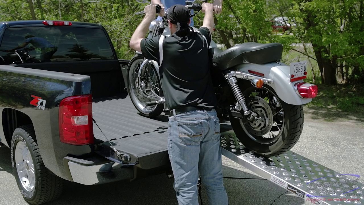 Big Boy EZ Rizer™ Single Runner Motorcycle Ramp – 10’ or 12’ Long