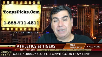 MLB Pick Detroit Tigers vs. Oakland Athletics Odds Prediction Preview 7-1-2014