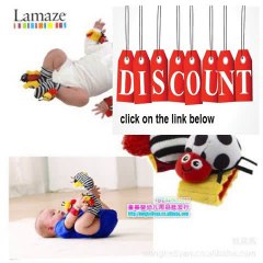Discount Lamaze Ladybug Honeybee Wrist Rattle & Foot Finder Yellow&red Set Review