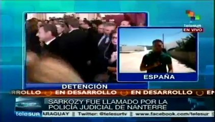 Autoridades francesas detienen, acusan y llaman a declarar a Sarkozy