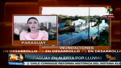 Creció el nivel del río Paraguay de 1 m a 15 m; miles de ahogados