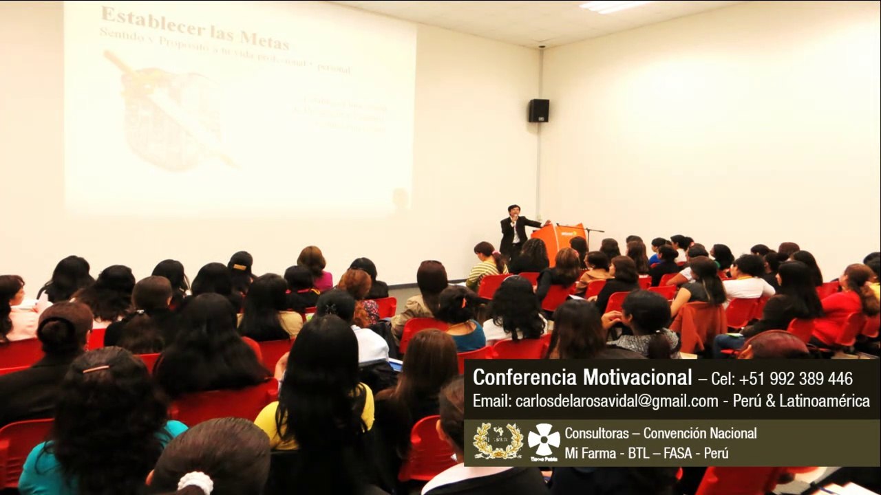 Capacitador Expositor en Motivación - Conferencista Internacional