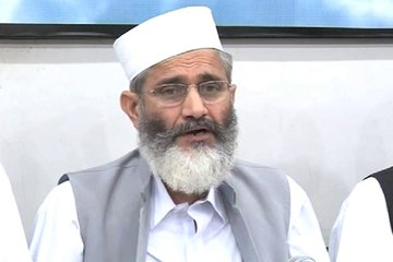 Dunya News - Government should have called APC before starting operation in North Waziristan: Sirajul Haq