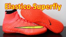 Nike Elastico Superfly 4 Indoor/Futsal Hyper Punch/Volt - Unboxing   On Feet