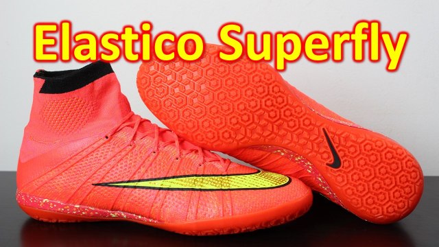 Nike Elastico Superfly 4 Indoor/Futsal Hyper Punch/Volt - Unboxing + On Feet