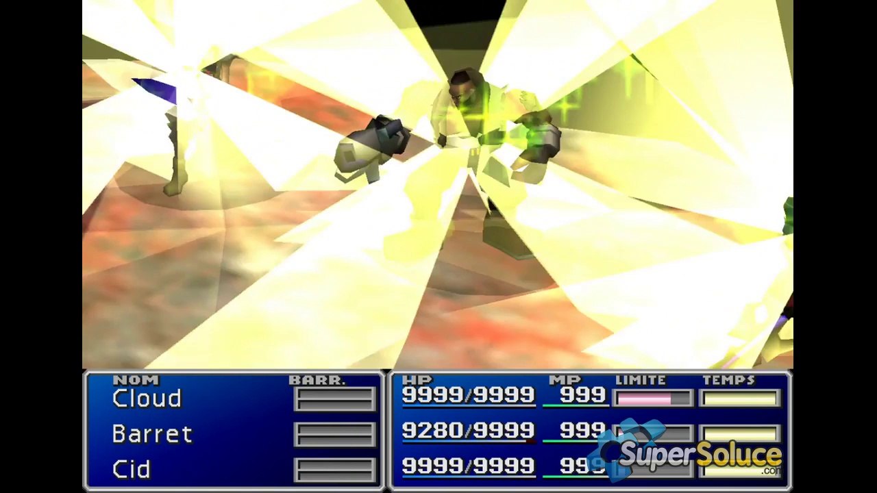 Solution Final Fantasy VII : Boss Bizzaro Sephiroth