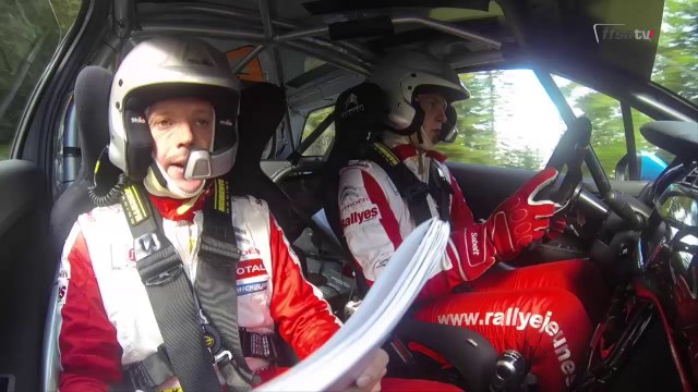 Yohan Rossel au volant de la Citroën DS3 R1