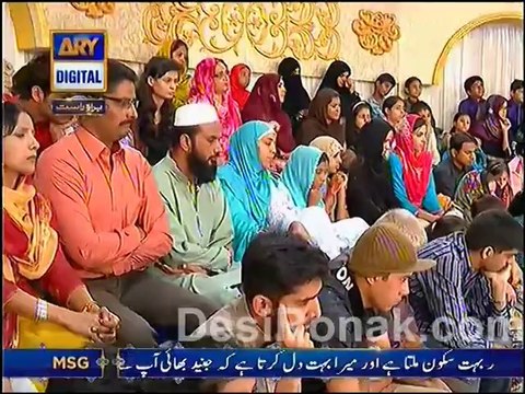 Shan-e-Ramazan With Junaid Jamshed By Ary Digital - 1st July 2014 (Aftar) - p7