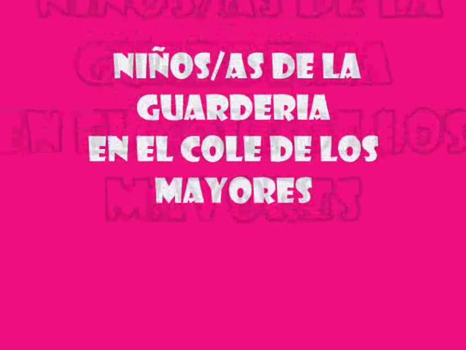 nenes de la guarderia
