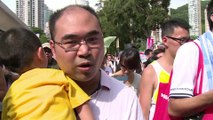 Hong-Kong manifeste pour la démocratie