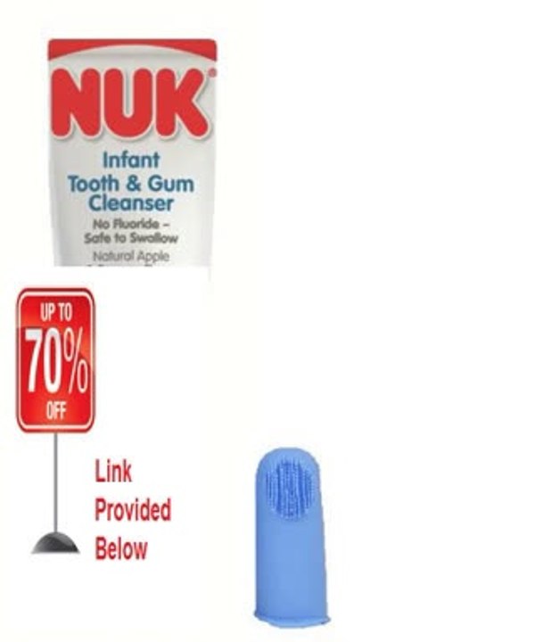 Best Deals NUK Infant Tooth and Gum Cleanser 1.4 Ounce Review