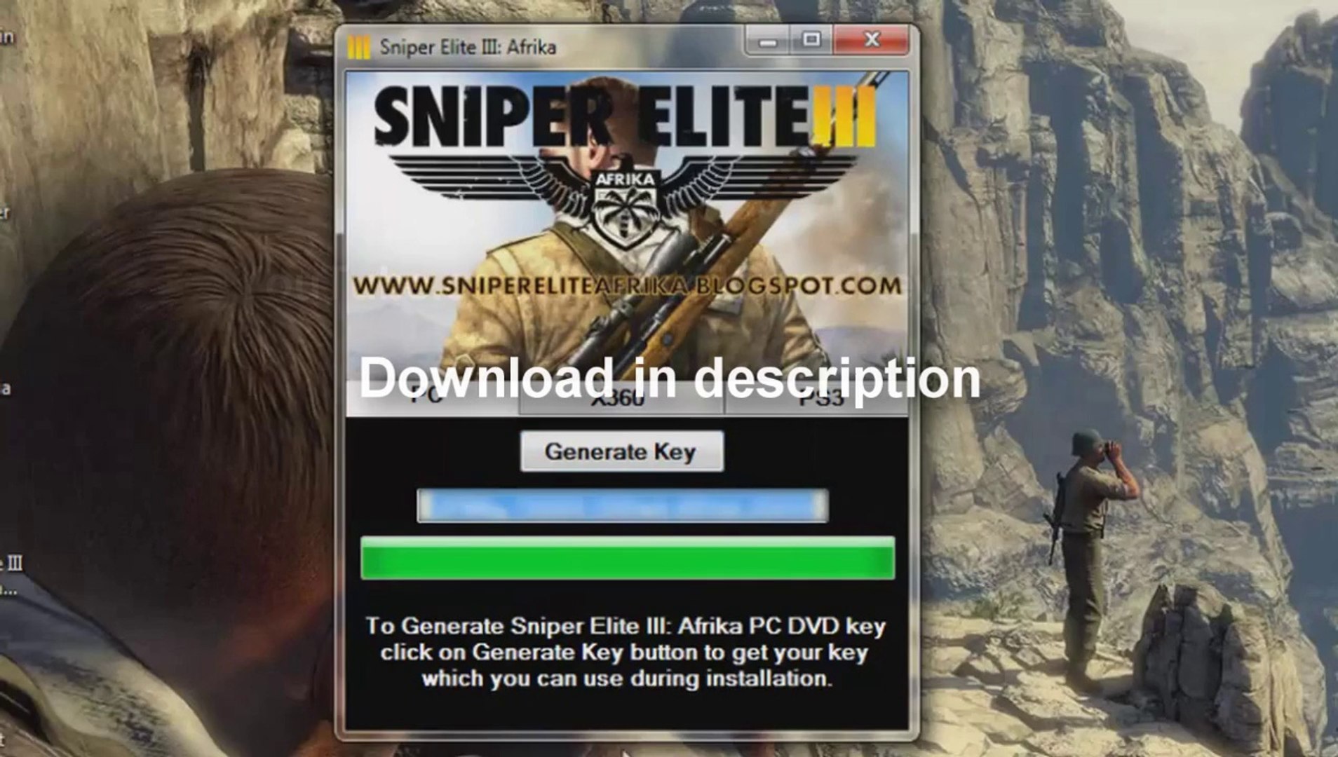 ··▻ Sniper Elite 3 - KEY GENERATOR [PC/XBOX/PLAYSTATION] DOWNLOAD ·· -  video Dailymotion