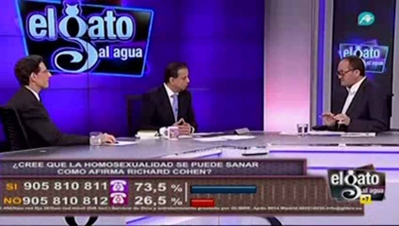 Cómo sanar la homosexualidad en Intereconomia. Con Richard Cohen VS Javier Checa.