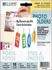 Best Deals Peel & Stick Photo Holders 10/Pkg-Clear 4"X6" [Kitchen] Review