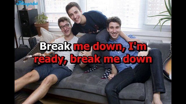 [BIG LYRICs] I m Ready _ AJR (live with Kurt Schneider]