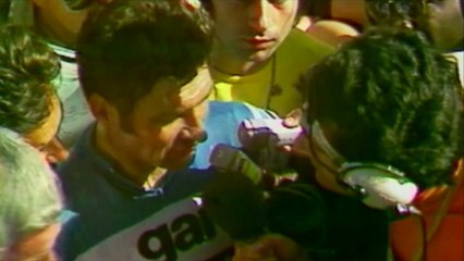 EN - Poulidor / Mangeas on Pla d'Adet in 1974 - Pre-race