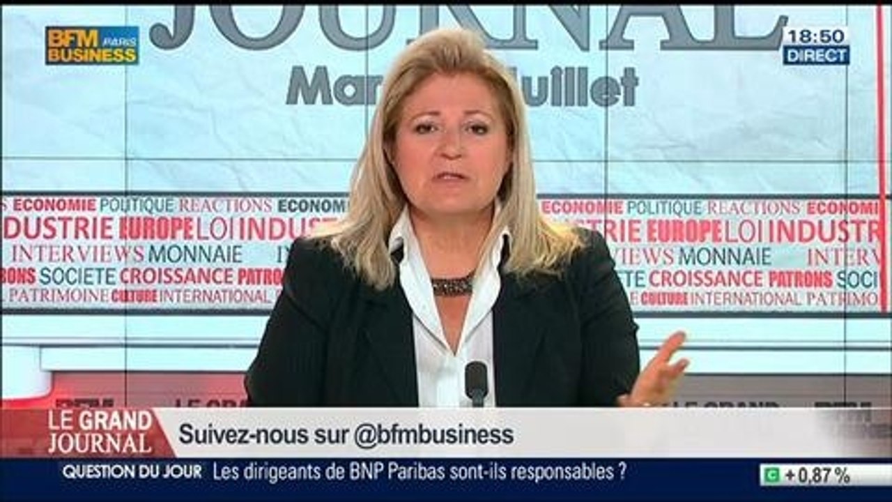 E. Lechypre: "On a l'impression que le gouvernement ne fait que le contraire de ce qu'il dit" - 01/07