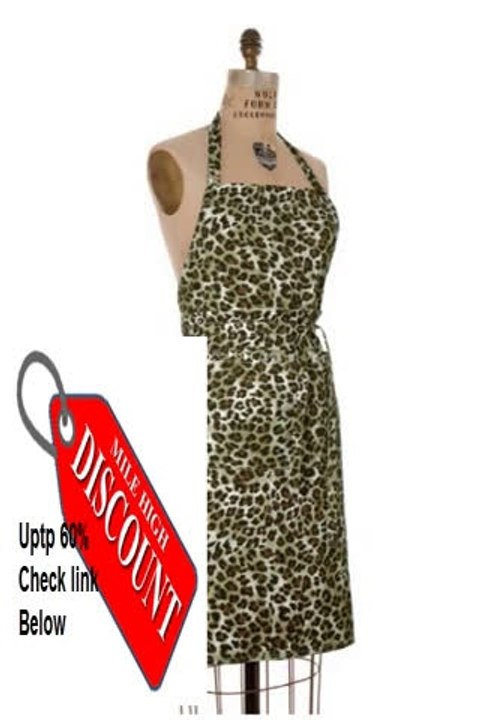 Best Deals Birdkage Bowery Studded Bib Apron with Silver Metal Hardware Review