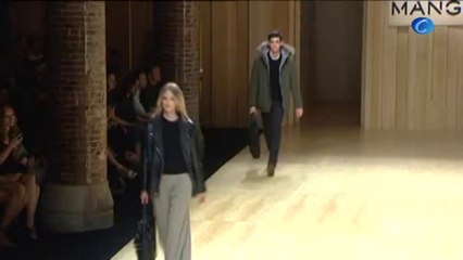 Mango abre la pasarela 080 con el modernismo de Toni Garrn, la novia de Leonardo DiCaprio