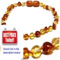 Discount The Art of CureTM *SAFETY KNOTTED* 1x1 - Baltic Amber Baby Teething Necklace - w/'the Art of Cure' Jewelry Pouch-TM... Review