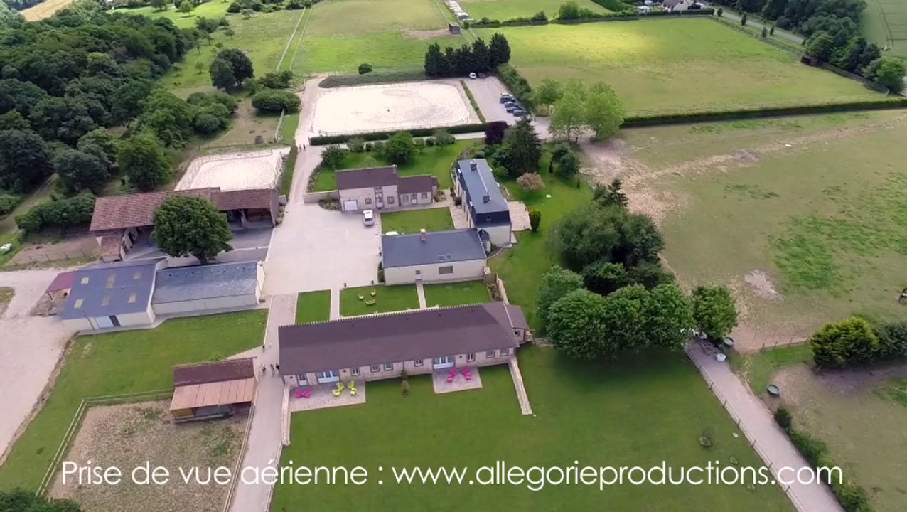 Le Parc de Crécy en vue aérienne