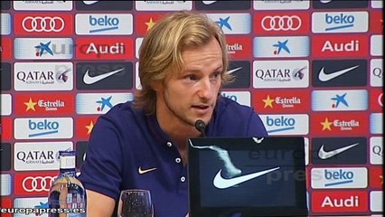 Rakitic agradecido por el trato recibido por el Barça