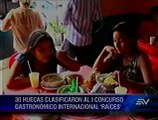 Guayaquil resalta las tradicionales 'huecas' por sus fiestas de fundación