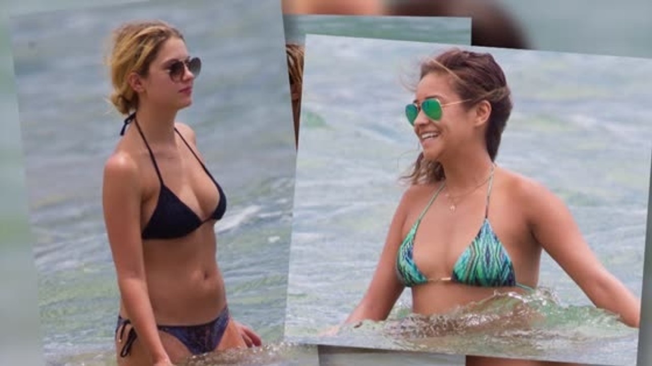 Ashley Benson und Shay Mitchell zeigen ihre kleinen Bikinis