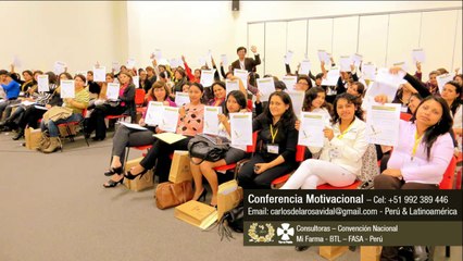 Charla de Motivación Perú - Conferencista Internacional