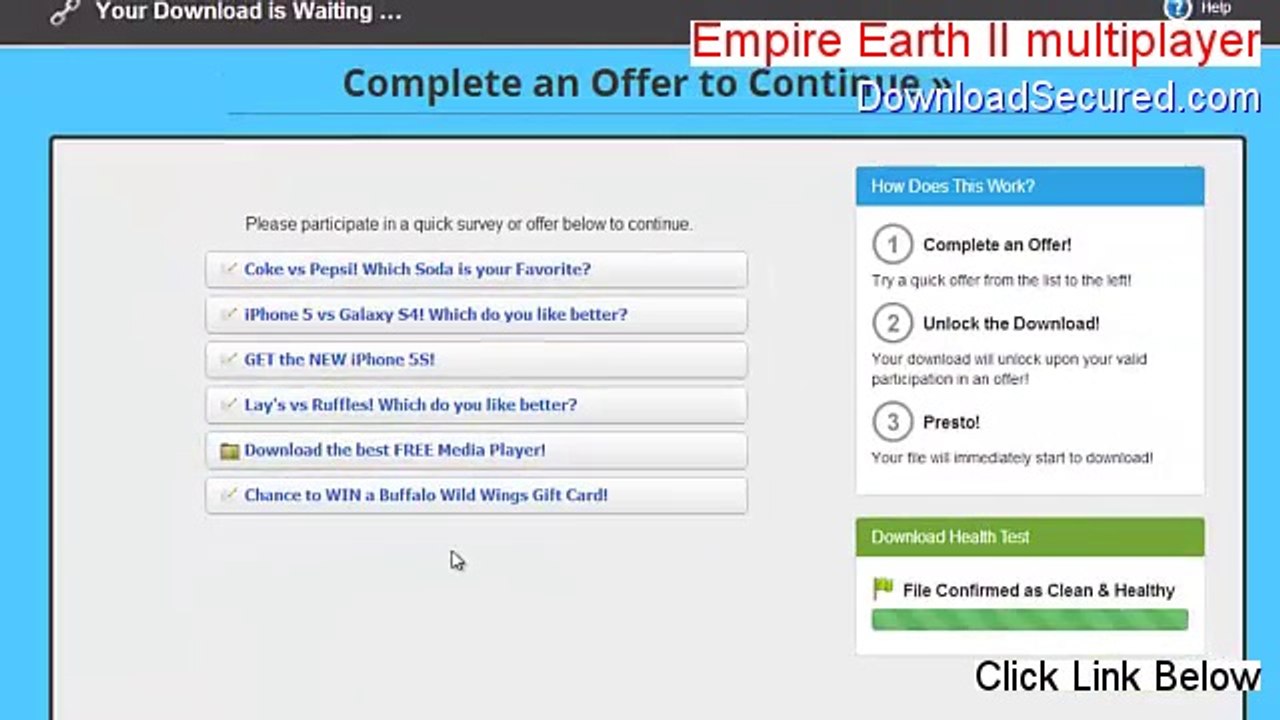 Empire Earth II multiplayer Software - Legit Download (2014)
