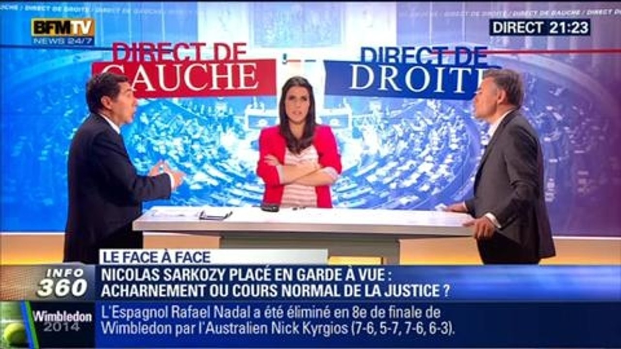 Duel Direct Gauche - Direct Droite: La justice s'acharne-t-elle sur l'ancien président Nicolas Sarkozy ? - 01/07