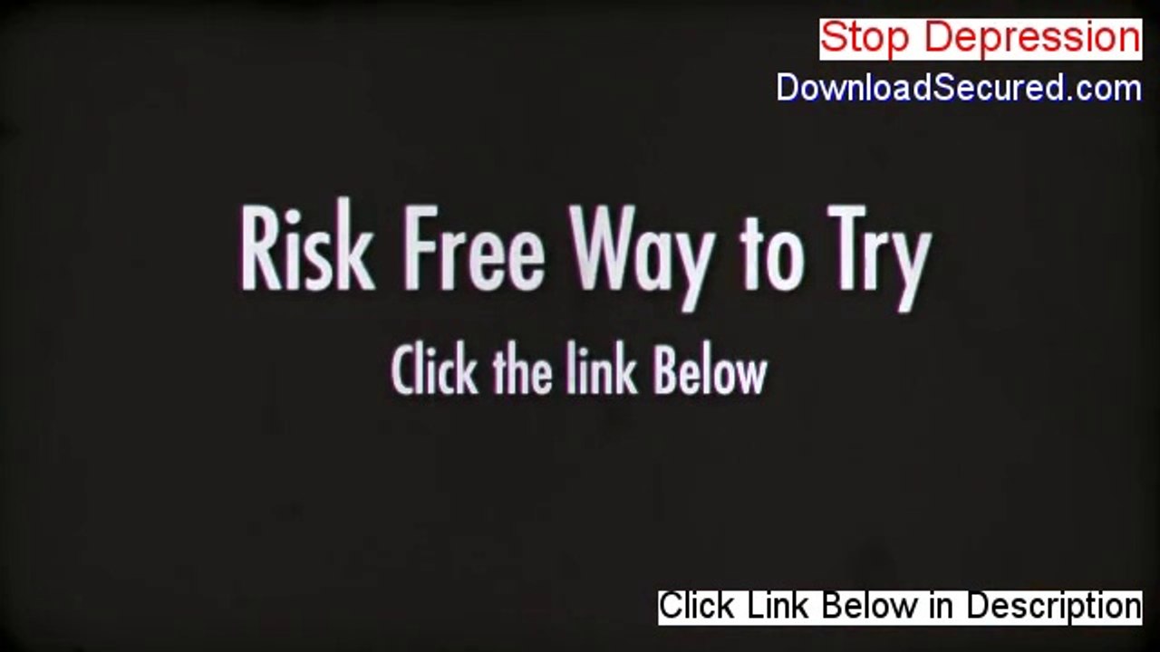 Stop Depression Review (See my Review)