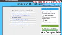 YouTube to MP3 Converter Download (Instant Download 2014)