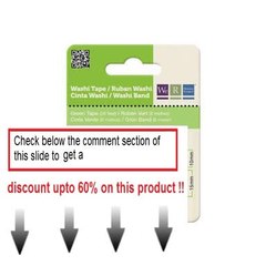 Best Deals We R Memory Keepers Washi Tape Green Review